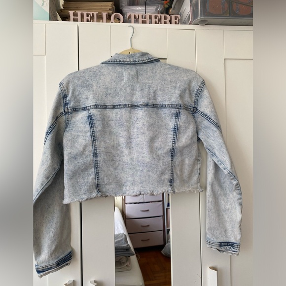 Almost Famous - Women’s Denim Jacket Size S - Picture 4 of 6